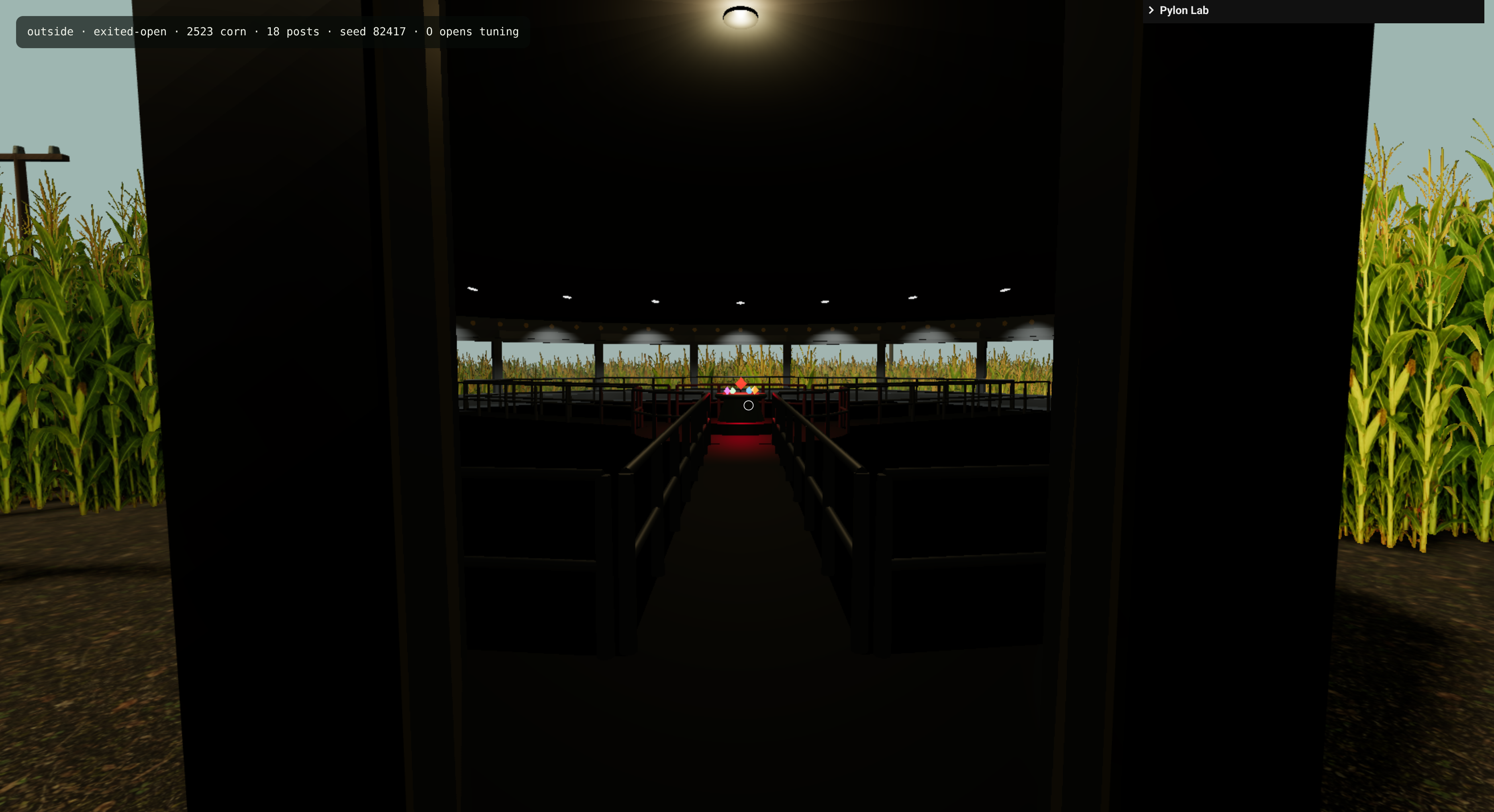 Screenshot of The Pylon demo