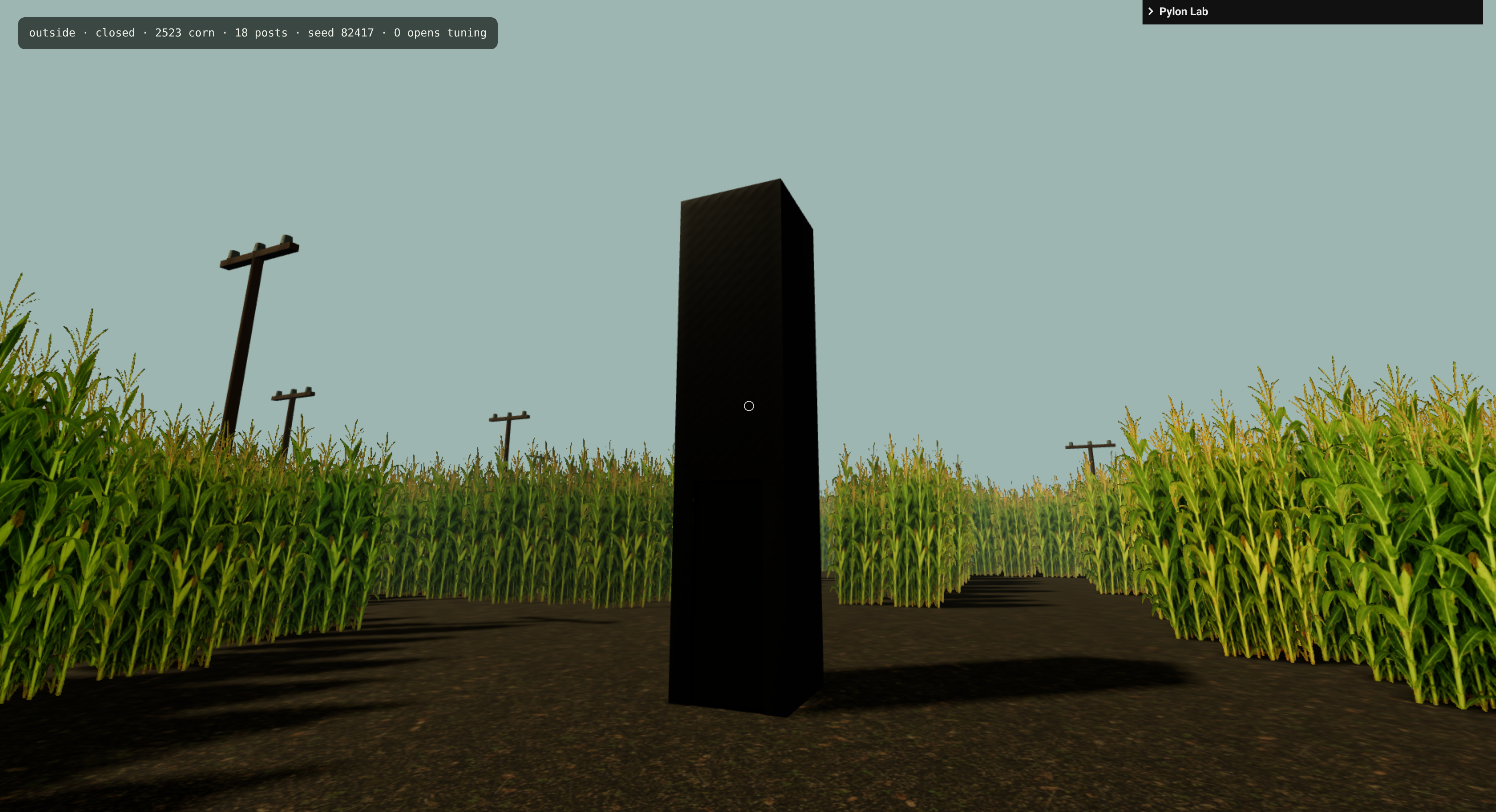 Second screenshot of The Pylon demo